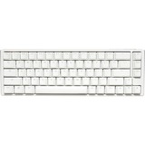 Ducky One 3 SF White, gaming toetsenbord Wit/zilver, BE Lay-out, Cherry MX RGB Brown, RGB leds, 65%, ABS