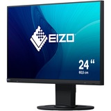 EIZO EV2460-BK 23.8" monitor Zwart, HDMI, DisplayPort, VGA, DVI-D, 4x USB-A 3.2 (5 Gbit/s), USB-B 3.0