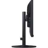 EIZO EV2460-BK 23.8" monitor Zwart, HDMI, DisplayPort, VGA, DVI-D, 4x USB-A 3.2 (5 Gbit/s), USB-B 3.0