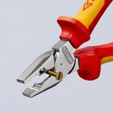 KNIPEX Kracht-kombitang 02 06 180 VDE combinatietang Rood/geel, Lengte 180mm