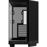 NZXT H6 Flow midi tower behuizing Zwart | 2x USB-A | 1x USB-C | Tempered Glass