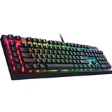 Razer BlackWidow V4 X RGB mechanisch gaming toetsenbord Zwart, US lay-out (QWERTY), Razer Yellow, 100%