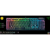 Razer BlackWidow V4 X RGB mechanisch gaming toetsenbord Zwart, US lay-out (QWERTY), Razer Yellow, 100%