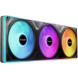 be quiet! Light Wings Pro IO Reverse RGB case fans Zwart, 3 stuks, 420 x 140 x 28 mm, Single Frame