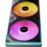 be quiet! Light Wings Pro IO Reverse RGB case fans Zwart, 3 stuks, 420 x 140 x 28 mm, Single Frame
