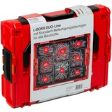 fischer DuoLine L-Boxx 102 (833) plug Lichtgrijs/rood
