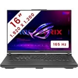 ASUS ROG Strix G16 (G614JU-N3092W) 16" gaming laptop Grijs | Core i5-13450HX | RTX 4050 | 16 GB | 512 GB SSD | 165 Hz