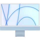 Apple iMac 24" all-in-one pc blauw, M1 | M1 8-Core GPU | 8 GB | 256 GB SSD