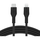 Belkin BOOSTCHARGE Flex USB-C-kabel met Lightning-connector Zwart, 1 m