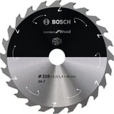 Bosch Standard for Wood cirkelzaagblad voor accuzagen 210 x 1,7 / 1,2 x 30 T24