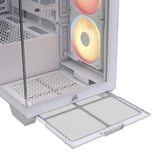 Corsair 3500X LX-R RGB iCUE LINK midi tower behuizing Wit | 2x USB-A | 1x USB-C | Tempered Glass