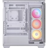 Corsair 3500X LX-R RGB iCUE LINK midi tower behuizing Wit | 2x USB-A | 1x USB-C | Tempered Glass