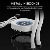 Corsair NAUTILUS RS LCD Screen Module 2.1"  Wit