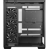DeepCool CG580 4F V2 midi tower behuizing Zwart | 2x USB-A | 1x USB-C | RGB | Tempered Glass
