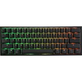 Ducky One 2 Pro Mini, gaming toetsenbord Zwart, BE Lay-out, Cherry MX2A Red, RGB leds, 60%, ABS