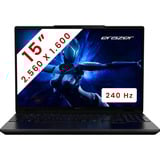 Erazer Major 15 X1 (MD62709) 15.3"  gaming laptop Zwart | Core i9-14900HX | RTX 4070 | 32 GB | 2 TB SSD | 240 Hz