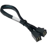 HighPoint HighP 8643-8643-060 1m kabel Zwart