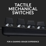 Logitech G413 SE mechanisch gaming toetsenbord Zwart, US-International lay-out (QWERTY), GL Tactile, 100%