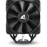 Sharkoon A50 cpu-koeler Zwart, 4-pins PWM fan-connector
