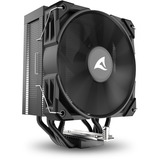 Sharkoon A50 cpu-koeler Zwart, 4-pins PWM fan-connector