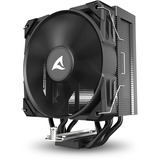 Sharkoon A50 cpu-koeler Zwart, 4-pins PWM fan-connector