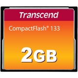 Transcend CompactFlash 133 2 GB geheugenkaart Zwart, Ultra133