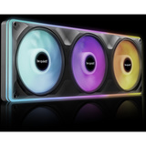 be quiet! Light Wings Pro IO 360mm Reverse RGB case fans Zwart, 3 stuks, 360 x 120 x 28 mm, Single Frame, Reverse