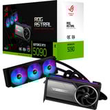 ASUS GeForce RTX 5090 ROG ASTRAL LC GAMING OC Edition grafische kaart DLSS 4, 3x DisplayPort, 2x HDMI 2.1