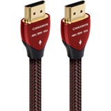 Audioquest Cinnamon HDMI kabel Zwart/rood, 2 m
