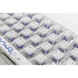 Ducky DKYOTD2024 Year of the Dragon Limited Edition, toetsenbord Wit/blauw, US lay-out, Cherry MX2A Purple, 65%, RGB leds, PBT + PC keycaps