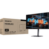 GIGABYTE MO32U24 31.5" 4K UHD gaming monitor Zwart, 2x HDMI, DisplayPort, 2x USB-A, USB-C, 240 Hz