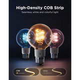 Govee Edison Bulb G80 E27 (2-stuks) led-lamp Transparant, WiFi, Bluetooth