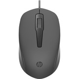 HP 150 muis met kabel Zwart