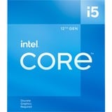 Intel® Core i5-12400F, 2,5 GHz (4,4 GHz Turbo Boost) socket 1700 processor "Alder Lake", Boxed