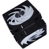 Lian Li UNI FAN CL120 Wireless case fan Zwart, 4-pin PWM, Set van 3 stuks