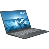 MSI Prestige 15 A12SC-009BE 15.6" laptop Grijs | Core i7-1280P | GTX 1650 | 16 GB | 512 GB SSD