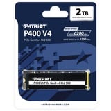 Patriot P400 V4 2 TB SSD P400VP2TBM28H, PCIe 4.0 x4, NVMe 2.0, M.2 2280