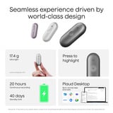 Plaud NotePin S dicteerapparaat Zwart, 64 GB, Bluetooth 5.2 / BLE (Bluetooth Low Energy) / Wi-Fi