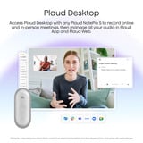 Plaud NotePin S dicteerapparaat Zwart, 64 GB, Bluetooth 5.2 / BLE (Bluetooth Low Energy) / Wi-Fi