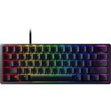 Razer Huntsman Mini, gaming toetsenbord Zwart, FR lay-out, Razer Linear Optical (Red), RGB leds, TKL