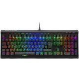 Sharkoon SKILLER SGK60, Gaming toetsenbord Zwart, BE Lay-out, Kailh Box Brown, RGB leds