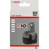 Bosch 9,6V Pod-Style NiMh Accupack oplaadbare batterij Zwart, 2,6Ah