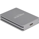 DeLOCK USB Type-C SD and CFexpress kaartlezer Grijs