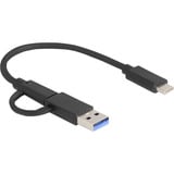 DeLOCK USB Type-C SD and CFexpress kaartlezer Grijs
