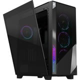 GIGABYTE AORUS C500 GLASS midi tower behuizing Zwart | 2x USB-A | 1x USB-C | RGB | Tempered Glass
