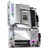 GIGABYTE B650E AORUS ELITE X AX ICE socket AM5 moederbord Wit/zilver, RAID, 2,5Gb-LAN, WLAN, BT, Sound, ATX