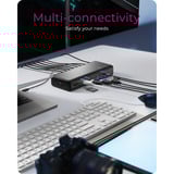 ICY BOX IB-DK7401-CU31 17-in-1 Notebook DockingStation Zwart