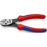 KNIPEX TwinForce Zijsnijtang 7372180 kniptang Rood/blauw