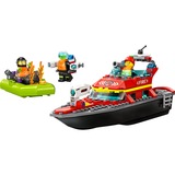 LEGO City - Reddingsboot Brand Constructiespeelgoed 60373