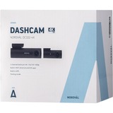 Nordväl DashCam DC102-4K Zwart, 64 GB, True 4K, GPS, Wi-Fi